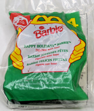 McDonald's Happy Meal Toy HAPPY HOLIDAYS BARBIE 4 - 1996 Sealed