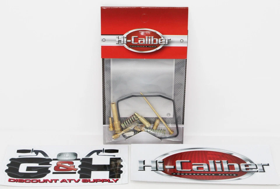 Kit de reconstrução de carburador HI-CALIBER para 2002-2007 Suzuki LTA 500 Vinson - Imagem 2 de 2