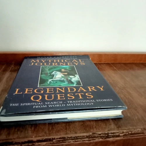 Mythical Journeys Legendary Quests Moyra Caldecott Hardcover Exlibrary mythology - Picture 2 of 9