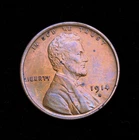 1914-S Lincoln Wheat Cent  UNC