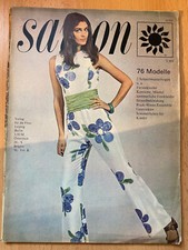 SAISON 1969 Heft 1 Sommer - DDR Modezeitschrift inkl. Schnittmuster Mode
