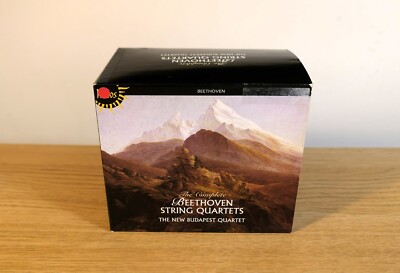 Beethoven Complete String Quartets New Budapest Quartet 10 CD Helios Box Set NM