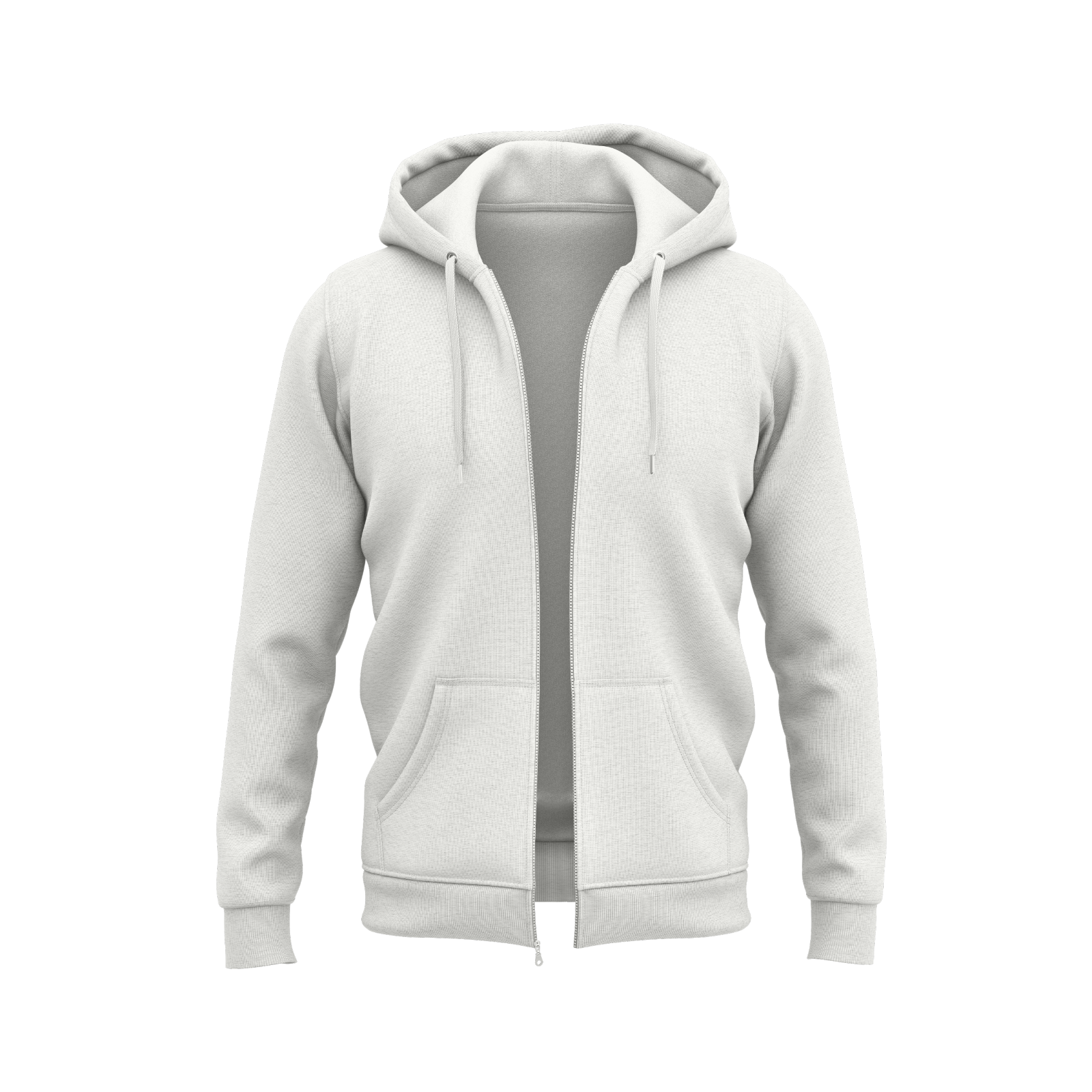 Mens Zip Up Hoodie Plain Fleece Hooded Sweatshirt Zipper Hoody Cotton