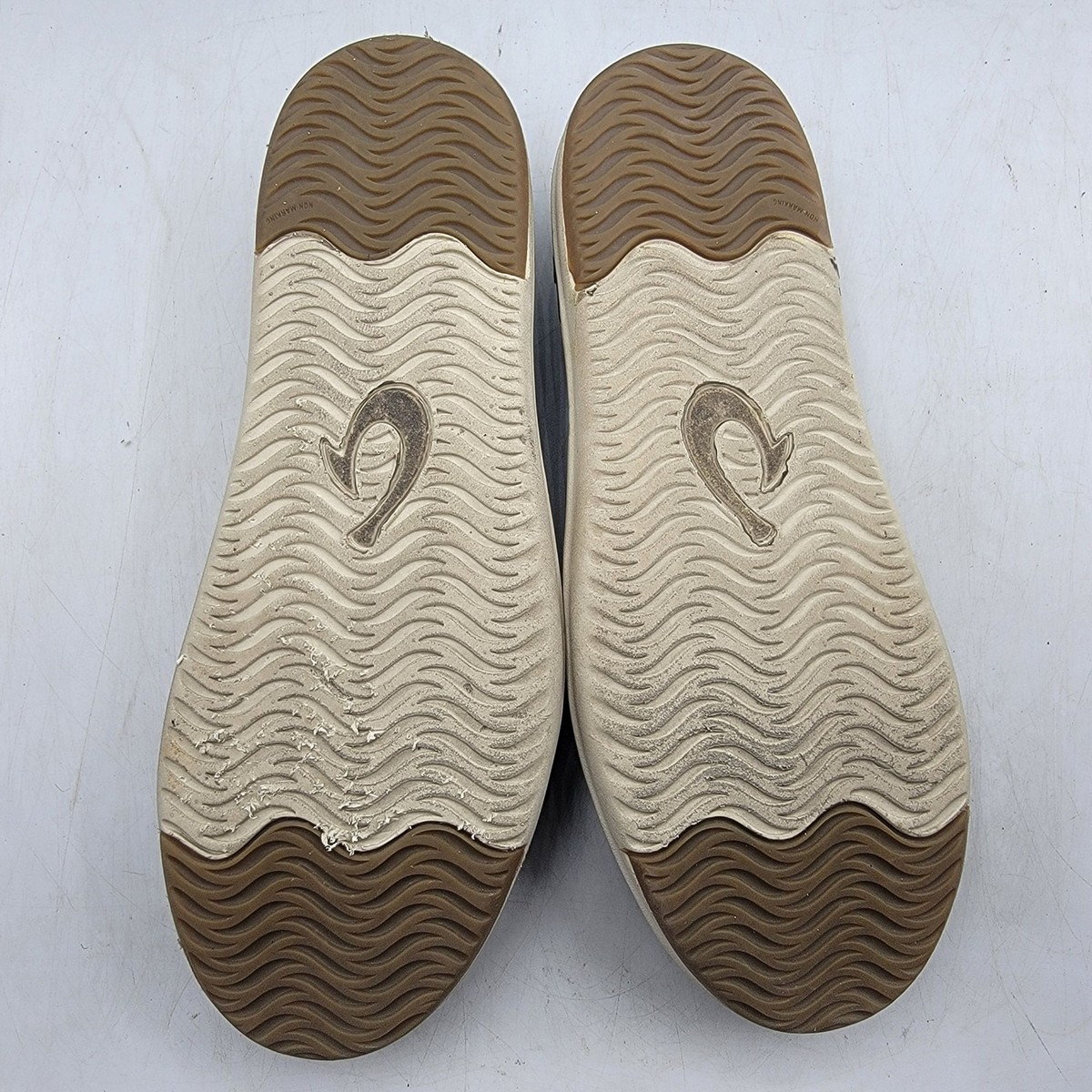 Olukai Kakaha Mens 10 Brown Leather Slip On Shoes Casual Comfort 10490-4848 Kākaha Nia Men main image 4