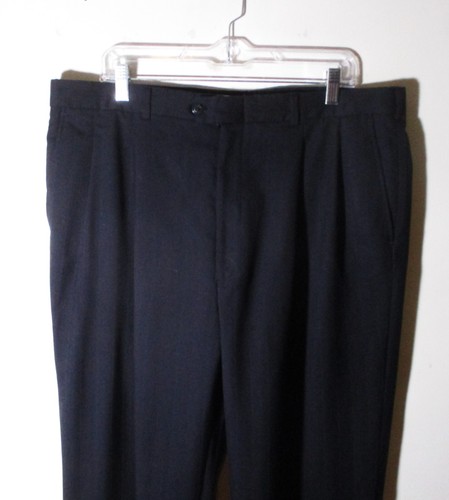 CELLINI Uomo Blue Wool 2 Pc Double Breasted Suit Men's Size 46 Long, 38X31 - Picture 10 of 12