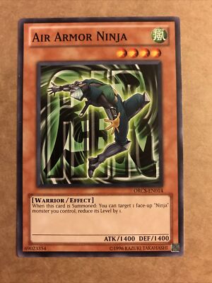 Air Armor Ninja ORCS-EN014 Common Yu-Gi-Oh Card (U) New COMBINE SHIPPING
