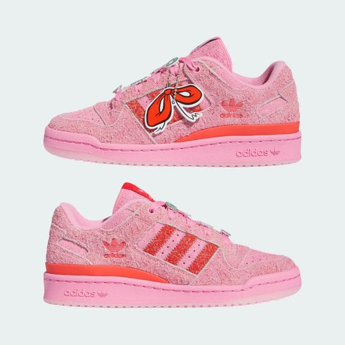 New Adidas Forum Low CL "The Grinch" Shoes - Bliss Pink (ID8895) Last Stocks - 第 7/9 張圖片