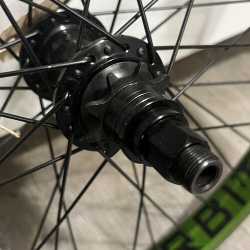 NUEVO Llanta DK ORBIT 9t Cassette Buje 20" BMX Bicicleta 36 Rueda Trasera 14mm 6160 Aleación - Imagen 12 de 24