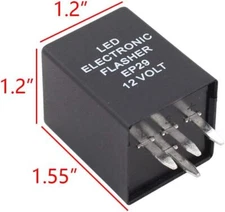 EP29 LED Turn-Signal-Bulbs-Flasher-Relay Fix Fast Quick Hyper Flashing for Chevy
