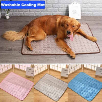 Pet Dog Cooling Mat Pad Cushion Dog Cat Puppy Blanket For Summer Sleeping Pad