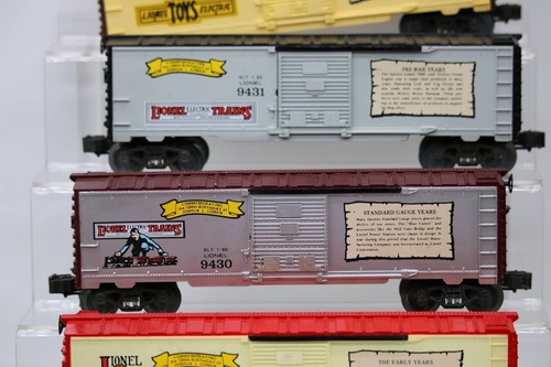 Lionel 6-9429 6-9430 6-9431 6-9434 Joshua Lionel Cowen Box Cars O Gauge 1:48 - 第 3/12 張圖片