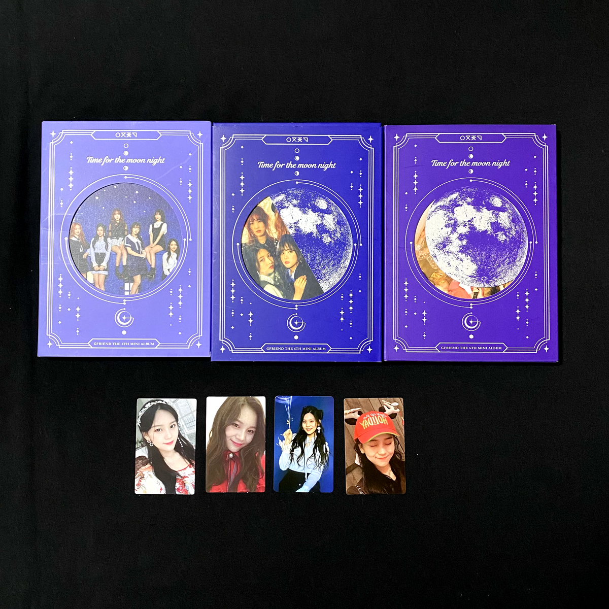 Gfriend 6th Mini Album Time for the moon night + Photocard