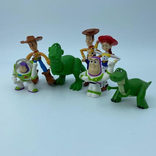 TOY STORY lot of 7 Action Figures Disney Pixar Toys Figurines Buzz Woody Rex - Bild 1 von 9