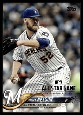 2018 Topps - Jimmy Nelson #456 Brewers All Star Game Stamp SP