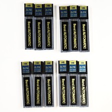 Berol AUTOMATIC 7M-HB 0.7mm HB Mechanical Pencil Refills Thin Leads 12 Tubes