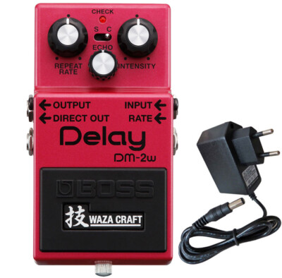 Boss DM-2w Delay Waza Edition + 9V Netzteil