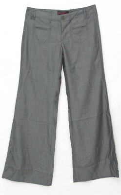 FREEMAN JAMA grey Damen Fließende weite Hose Eph Pfoten grau Bootcut