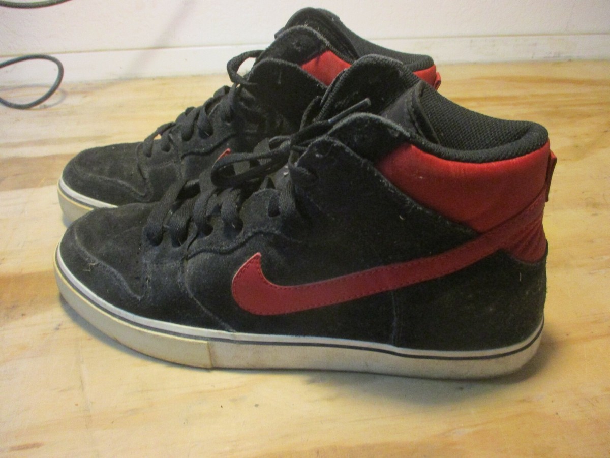 Nike Dunk 6.0 LR Shoes Size 10.5 487924-061 Black Red | eBay