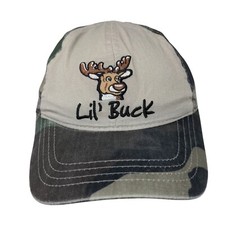 Lil' Buck Deer Snapback Hat Camouflage Toddler Adjustable Embroidered