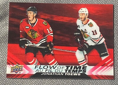 2022 Upper Deck Tim Hortons Collector's Series Flow Of Time Jonathan Toews #NT-3