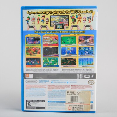 Nintendo Land Nintendo Wii U Game Complete with Manual Tested