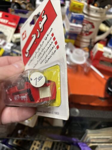 CORGI JUNIORS ARABIC UAE ISSUE Mercedes Ambulance And Fire Truck Moc 1983 Rare - Picture 9 of 13