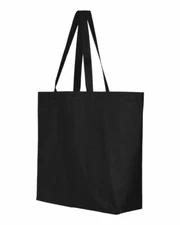 25L Jumbo Tote Large Shopping Bag Reusable Grocery Bags Eco-Friendly 100% Cotton