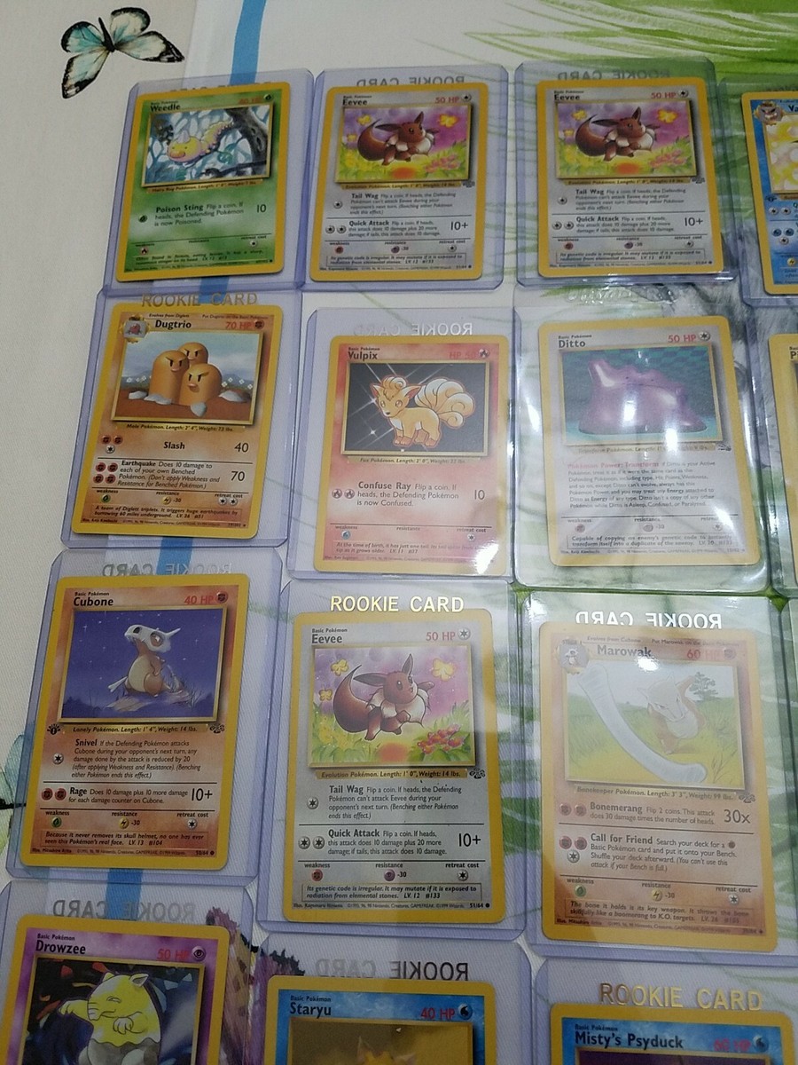 30 Card Lot Of Rare 1995 Pokemon Cards | eBay