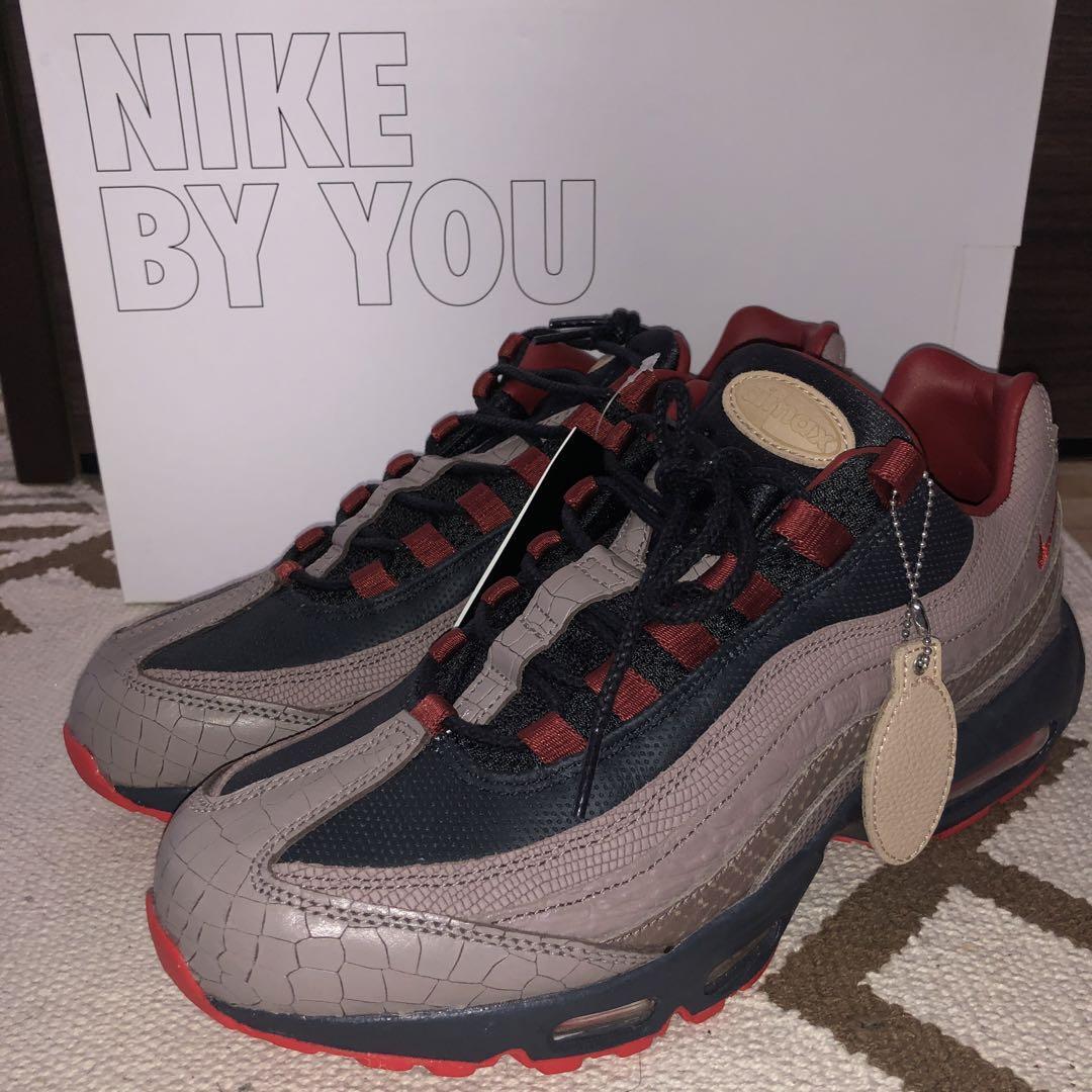 US9.5 AIR max 95 premium BY YOU | eBay