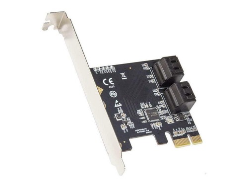4 Port SATA III PCI-e 3.0 x1 Card Non-Raid with Low Profile Bracket - Picture 10 of 12