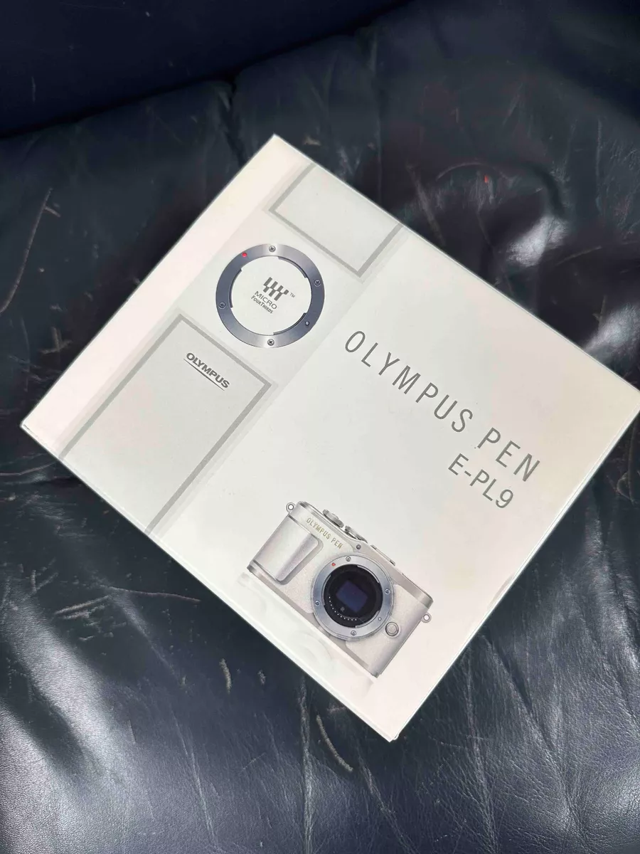 Olympus PEN E-PL9 WHITE 16.1MP WIFI 4K DigitalCam Touchscreen, NO