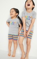 Old Navy Toddler Size 12-18 Month  2 Piece Pajama Set .. Believe In Us