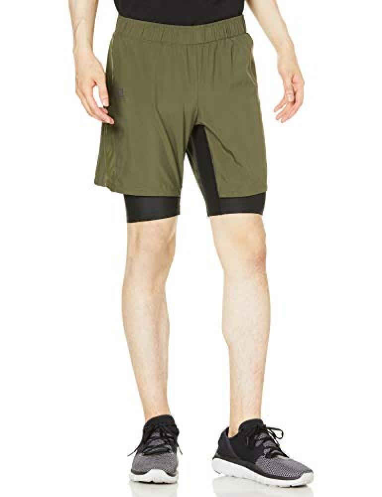 (TG. S) SALOMON Pantaloncini Modello XA Twinskin Short M Marca - NUOVO