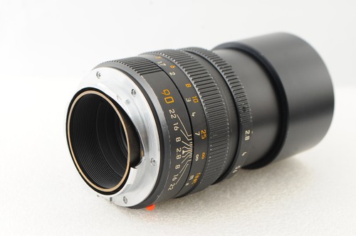 ☆324☆ MINT in POUCH LEICA ELMARIT-M 90mm f2.8 2nd E46 Black From JAPAN - Picture 5 of 20