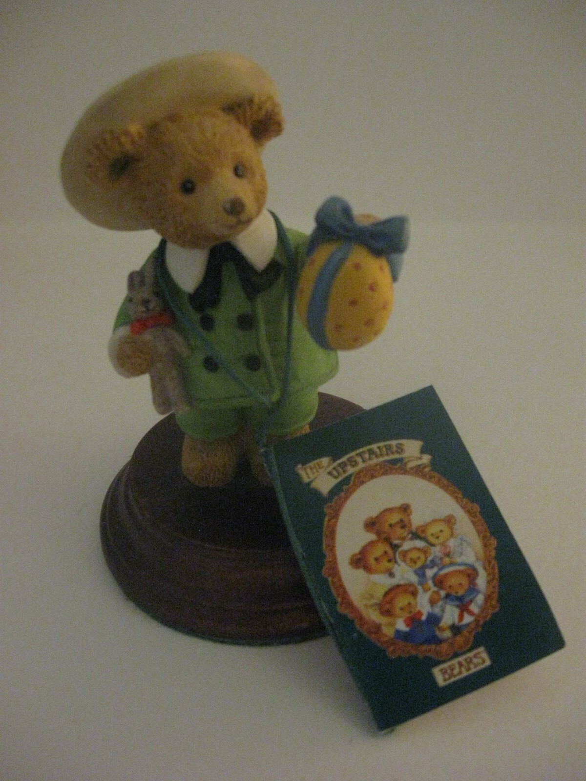 Dept. 56 Upstairs Downstairs Bears 4" Figure "Teddy Marchbanks" with