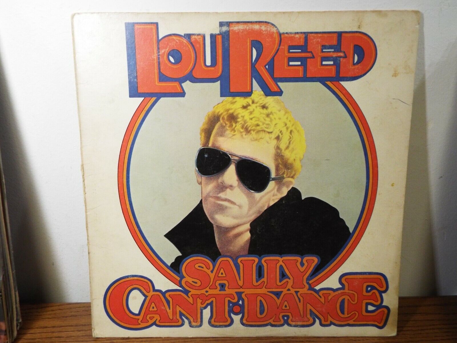 LOU REED SALLY CAN'T DANCE LP VINYL ALBUM 