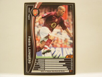 Panini WCCF 2005-06 Fredrik Ljungberg 1977 Sweden　No.8 Arsenal FC Premier League