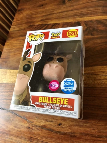 FUNKO POP #150 Bullseye Flocked Funko Shop Exclusive Disney Vinyl