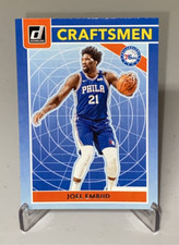 2020-21 Panini Donruss Joel Embiid Craftsmen Insert #7 Philadelphia 76ers
