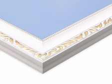 Wooden luxurious puzzle frame antique white 50x75cm 