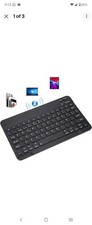 Ultra-Slim Bluetooth Keyboard Portable Mini Wireless Keyboard Rechargeable NEW