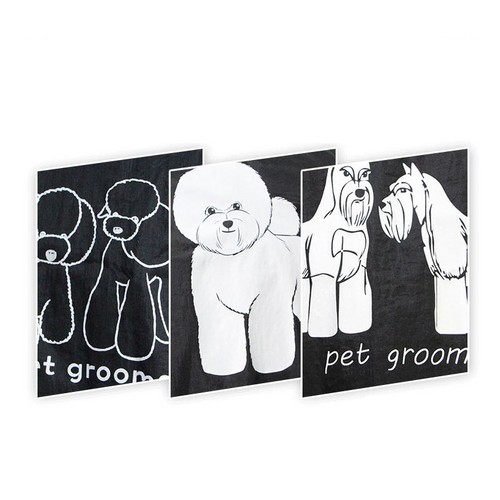 Waterproof Pet Cosmetologist Clothes Pet Groomer Salon T-shirt Short Sleeve Tops - Picture 8 of 17