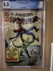 Amazing Spider-Man # 20 CGC Graded 5.5 Marvel Comic Book 1st Scorpion