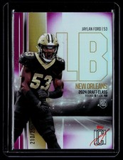 2024 Topps Signature Class #155 Jaylan Ford Magenta #/250