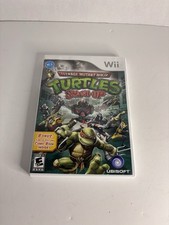 Nintendo Wii Game Disc, Teenage Mutant Ninja Turtles, Smash-up