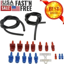 Brake Master Cylinder Bleeding Kit SAE & Metric Fittins Dorman 13911 US
