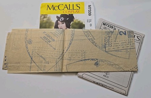 McCALL'S Cosplay Costume Sewing Pattern M7339 Yaya Han Corset Size 14-22 Uncut - Picture 14 of 14