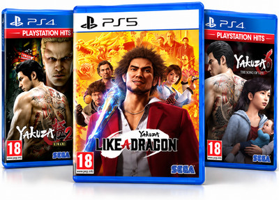 Yakuza: Like A Dragon, Kiwami 2, The Song of Life | PS4/PS5 Spiele | neu & ovp