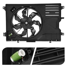 Radiator Cooling Fan Assembly for 2019-23 Mazda 3 L4 2.5/2021-22 Mazda 3 L4 2.0L