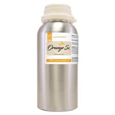 Orange 5X Essential Oil - 16 fl oz - Aluminum Bottle w/ Locking Cap -GreenHealth